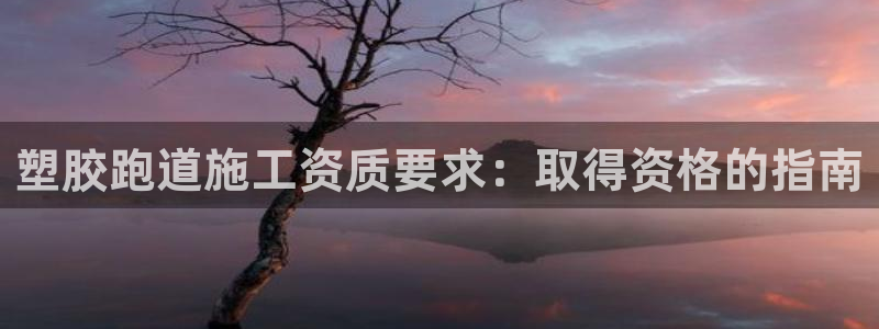 尊龙app最新版本官网：塑胶跑道施工资质要求：取得资