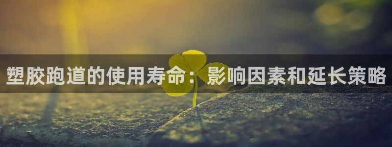 尊龙凯时注册地址：塑胶跑道的使用寿命：影响因素和延长