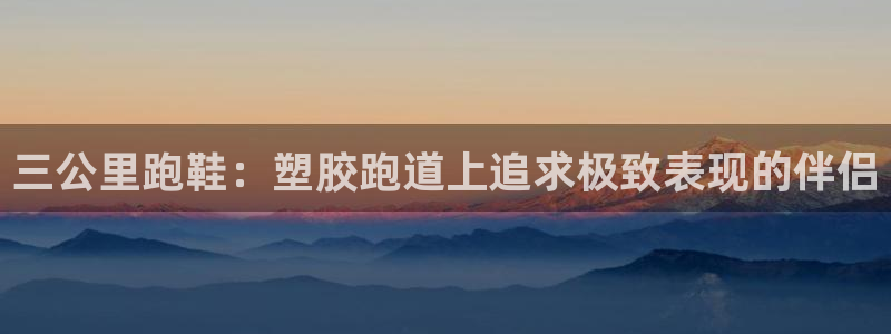 尊龙l1500：三公里跑鞋：塑胶跑道上追求极致表现的伴侣