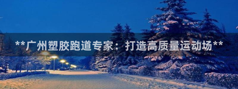 凯时在线平台官网：**广州塑胶跑道专家：打造高质量运动场**