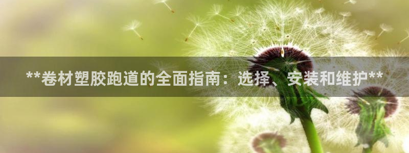 尊龙光学怎么样：**卷材塑胶跑道的全面指南：选择、安装和维护**