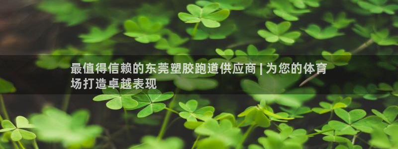 尊龙凯时官方网站：最值得信赖的东莞塑胶跑道供应商 |