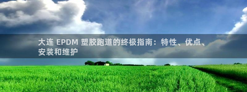 尊龙人生就是傅官网：大连 EPDM 塑胶跑道的终极指