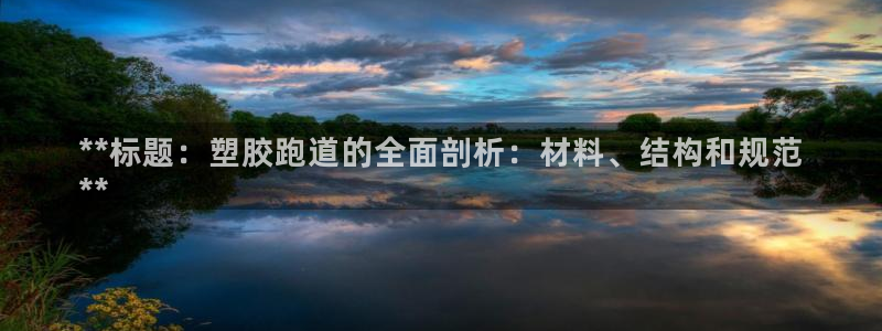 尊龙人生就是博管网：**标题：塑胶跑道的全面剖析：材料、结构和规范
**