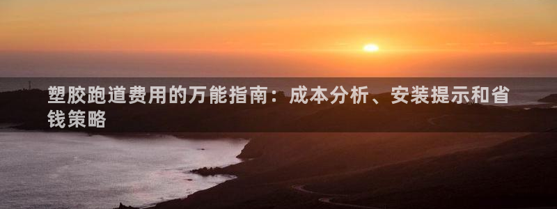 尊龙游戏app官方网站：塑胶跑道费用的万能指南：成本分析、安装提示和省
钱策略