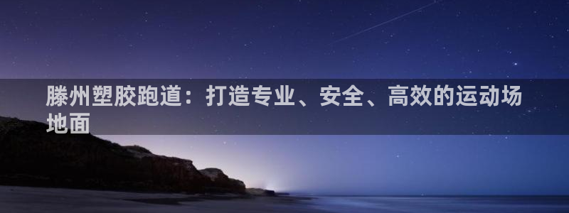 尊龙凯时ag旗舰厅登陆：滕州塑胶跑道：打造专业、安全、高效的运动场
地面