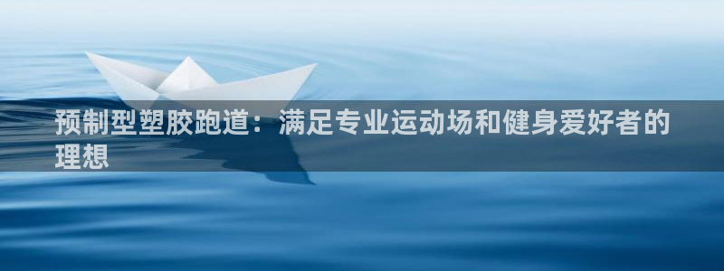尊龙凯时ag旗舰厅官：预制型塑胶跑道：满足专业运动场