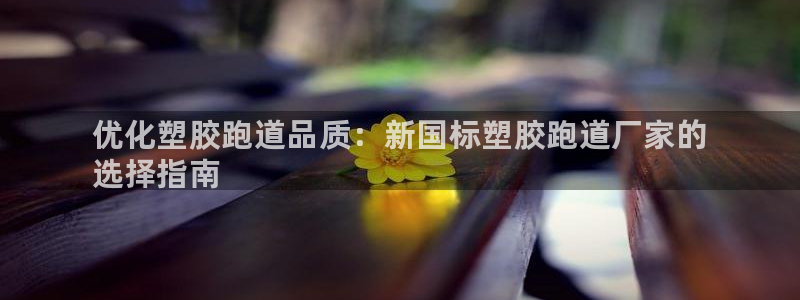 尊龙凯时取款一直支付中：优化塑胶跑道品质：新国标塑胶